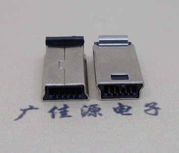 广元USB2.0迷你接口 MINI夹板10p充电测试公头