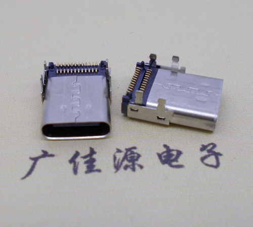 广元板上型Type-C24P母座双排SMT贴片连接器