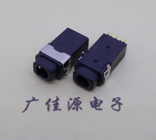 广元耳机插座PJ-415防水X7功能2.5/3.5铜针孔